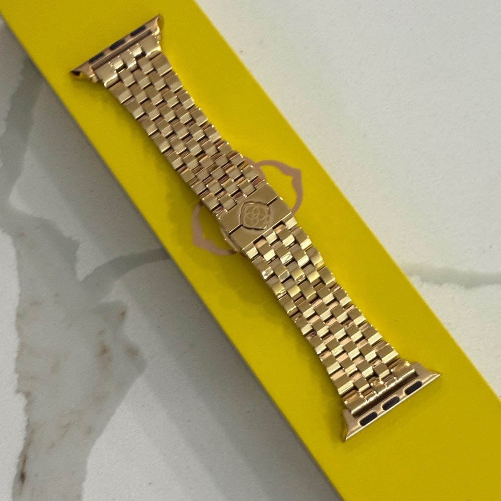 Kendra Scott Alex 5 Link Watch Band-Gold Tone - Picture 2 of 14